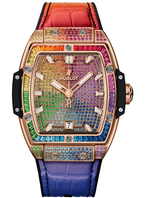 hublot big bang rainbow|hublot spirit of big bang price.